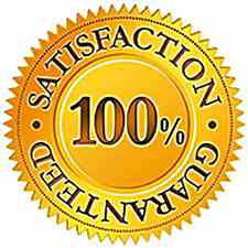 Satisfaction guarantee badge